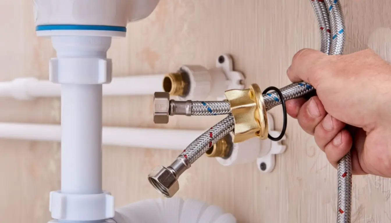 Certified Plumber Repairing a Water Heater - Pearland TX